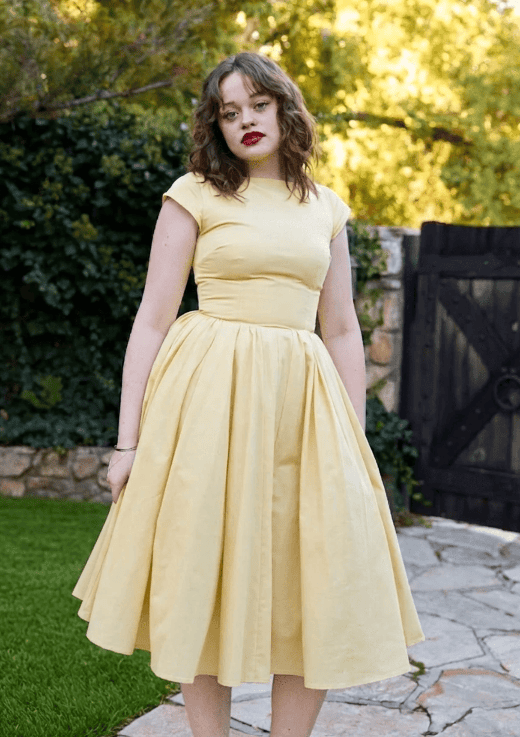 Poet Dress Butter